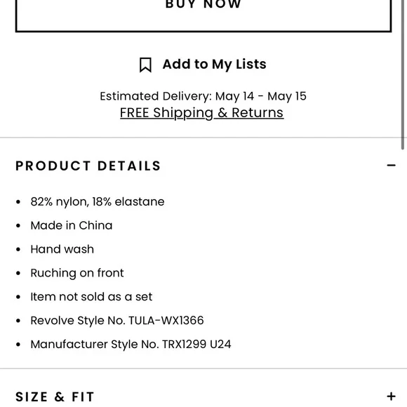 Revolve Tularosa Zae Bikini Top and Bottom - NWOT - Picture 12 of 16